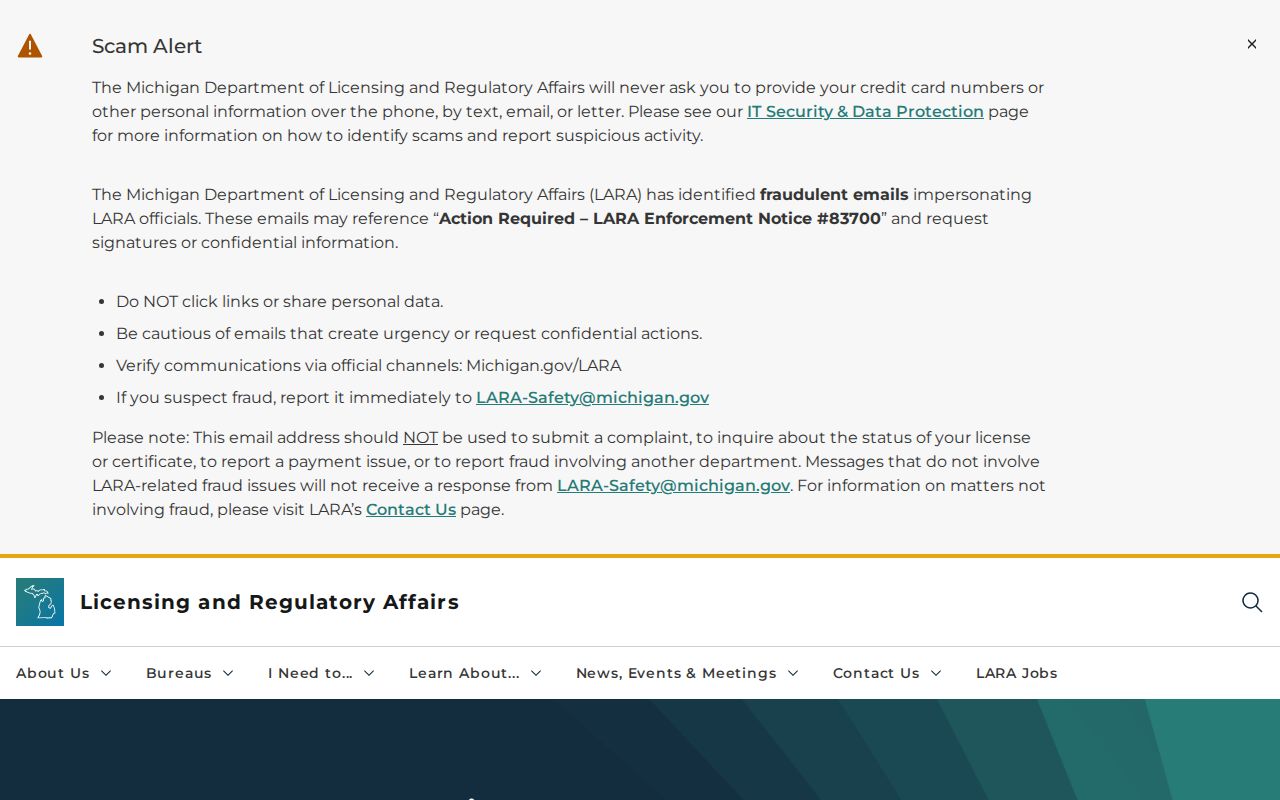 Monroe residents directory Michigan MiPLUS professional license search page